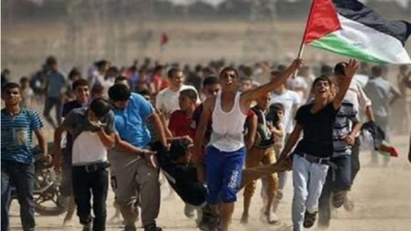 Des dizaines de Palestiniens blessés par les militaires israéliens