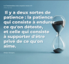 Les deux autres sortes de la patience