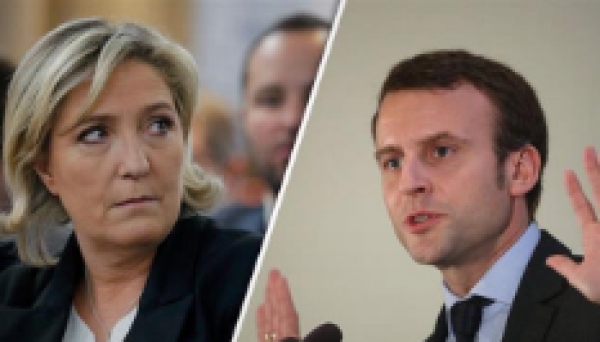 France: face-à-face Lepen/Macron