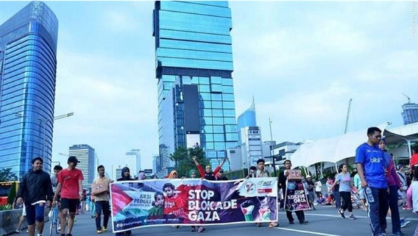Manifestations mondiales contre le blocus de Gaza