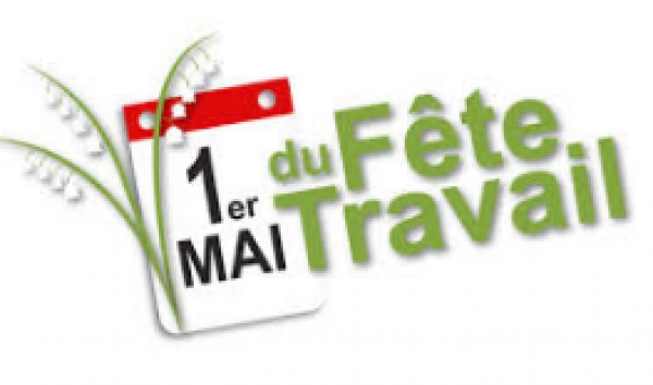 pour La journee du travaille, 1e mai