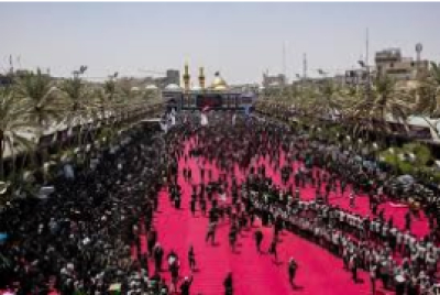 Procession de "Twareej" le jour d'Achoura â Karbala