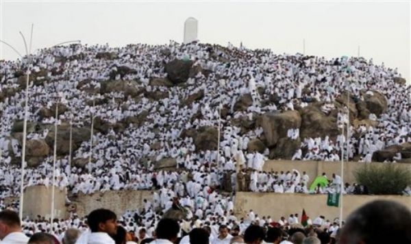 Le Sermon du Messager de Dieu (pslf) à Arafat, lors de pèlerinage d`Adieux.