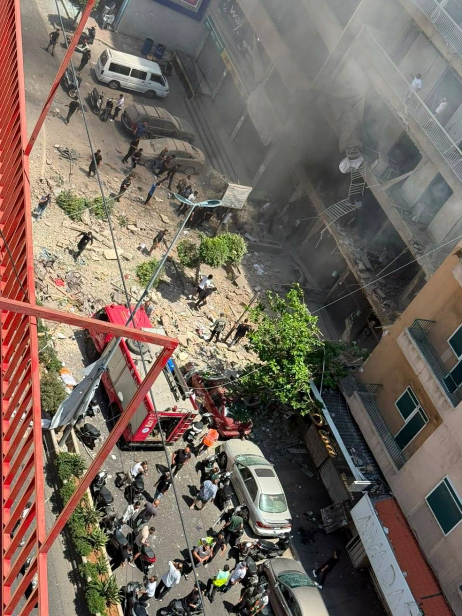 Liban: Régime Sioniste vient d'attaquer la banlieue sud de Beyrouth
