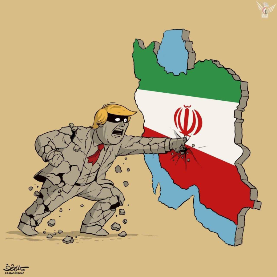 L'artiste yéménite Kamal Sharaf réagit aux prétentions de Trump sur la destruction de l'Iran