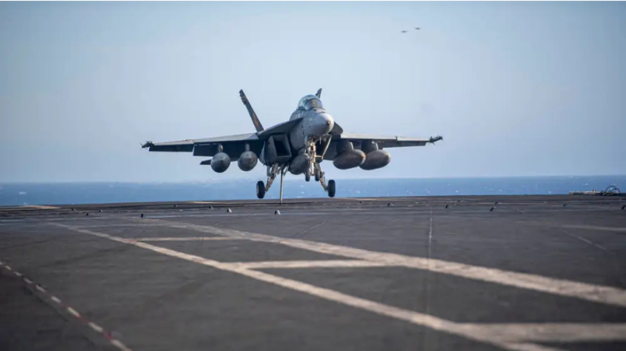 Un F/18 Super Hornet de la marine américaine abattu au-dessus de la mer Rouge par des tirs amis