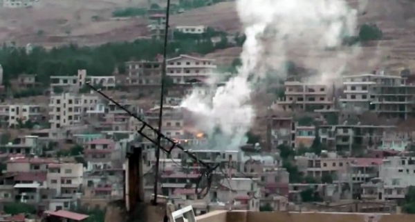 L&#039;armée syrienne entrent dans Zabadani tenue par les rebelles