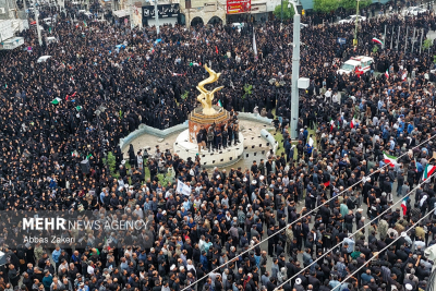 Suasananya Iran malam2 terakhir ini