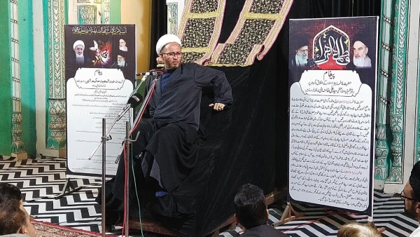 हज़रत फ़ातिमा ज़हरा स.अ.मुदाफ़ ए विलायत हैं