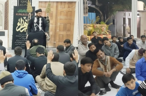 इमाम बारगाह हुसैनी लखनऊ में मजालिस फातमी का भव्य आयोजन