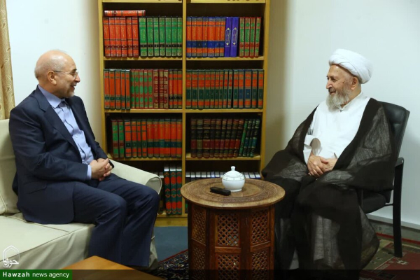 ईरानी पार्लियामेंट के स्पीकर की मराजय ए कराम से मुलाकात विभिन्न मुद्दों पर चर्चा