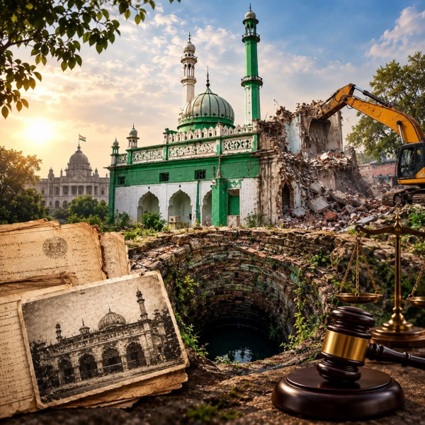 सहारनपुर;एक मस्जिद, एक कुआँ, और ढेर सारे सवाल?