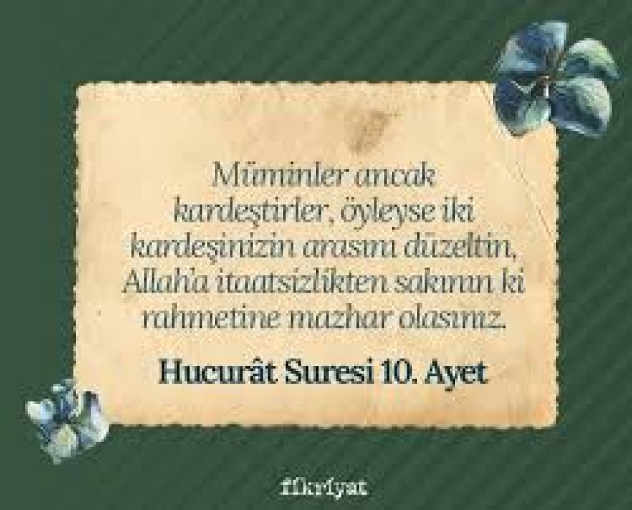 Hucurat Suresi: İllâ Edeb! İllâ Edeb!