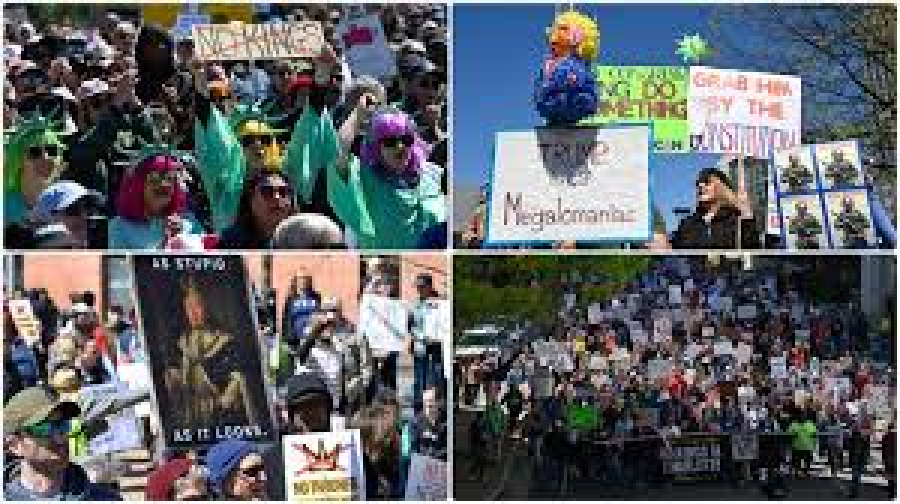 50 eyalette 8 milyon meydanlara çıktı! ABD’de İran kasırgası