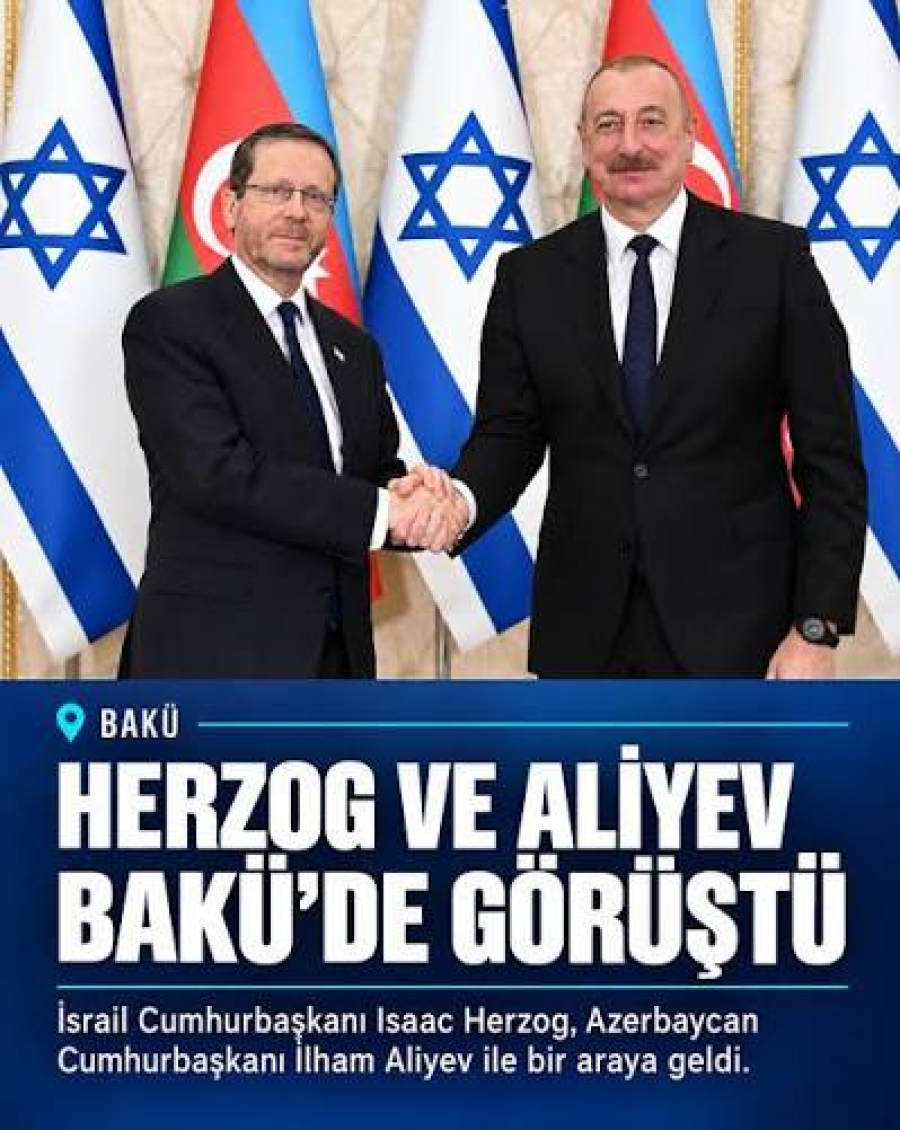 Herzog Bakü’de Aliyev İle Görüştü