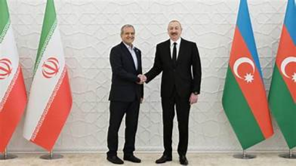 Aliyev ile Pezeşkiyan görüştü! 'Nahçivan saldırısı ile ilgimiz yok'