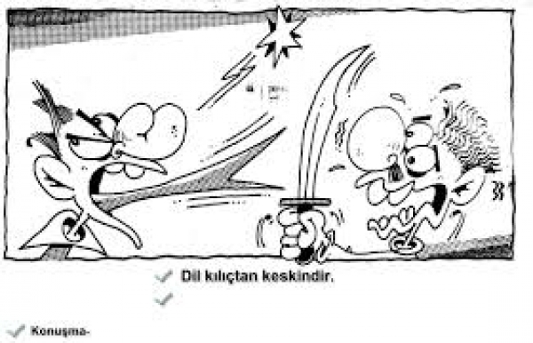 KILIÇTAN KESKİN DİL!