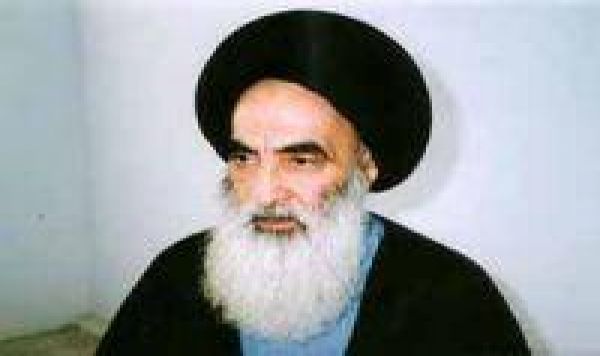 عراق میں قومی اتحاد کے قیام کےلئے آیۃ اللہ سیستانی کی تلقین