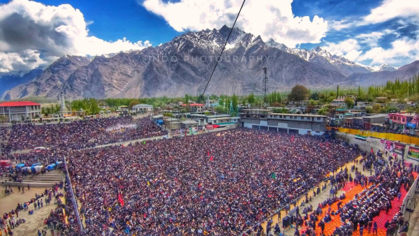 سکردو؛ قائدِ امت شہید امام خامنہ ای کے چہلم کی مناسبت سے عظیم الشان اجتماع؛ لاکھوں عاشقانِ رہبرِ انقلاب شریک