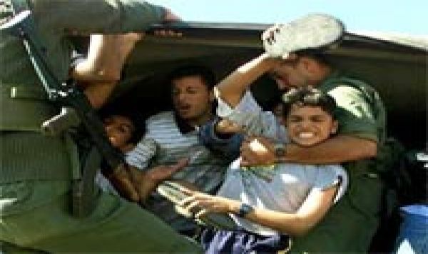 فلسطینی بچوں کی گرفتاریاں اور تشدد